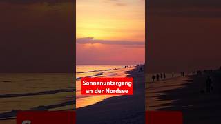 quot🌅 Ruhiger Sonnenuntergang am Nordseestrand 🌊  Ein friedlicher Abendrückzugsort 🌟quotentspannung [upl. by Vanessa57]