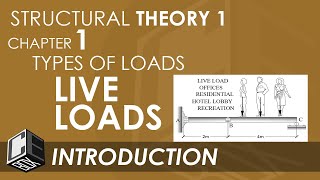 Structural Theory 1 Chapter 1 Live Loads Introduction PH [upl. by Naved378]