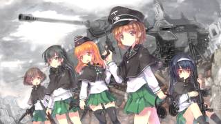 Girls Und Panzer OST Senshadou Anthem desu [upl. by Erdied]