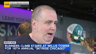 Survivors climb 100 flights at Willis Tower [upl. by Yeoj]