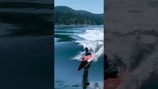 Epic Kayak Surfing at Okisollo Rapids  Vancouver Island Adventurequot [upl. by Glynda790]