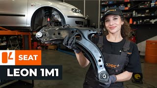 Come sostituire braccio oscillante anteriore su SEAT LEON 1M1 VIDEO TUTORIAL DI AUTODOC [upl. by Claudie760]