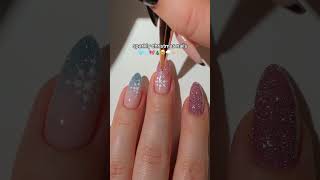 Snowy Swirl Nails 🤍❄️☃️🌨️WinterNails ❄️ WhiteNails ✨ MinimalNails 💖NailInspo 💅 🌀 DIYNails 🎥 [upl. by Eilyac950]