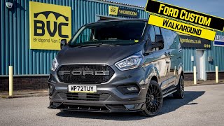 Ford Transit Custom Limited Doublecab Detailed Walkaround Walk amp Talk [upl. by Sand]