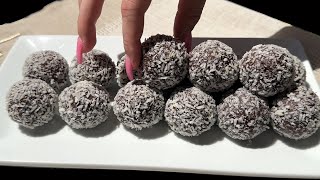 Is this the easiest dessert ever NO BAKE Only 5min Awesome [upl. by Val]