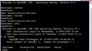 Learning OpenVMS Part 2 [upl. by Waylen]