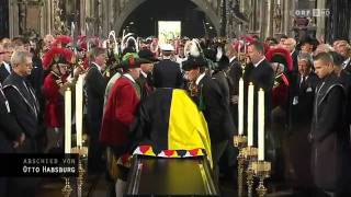 Otto von Habsburg Funeral [upl. by Urion]