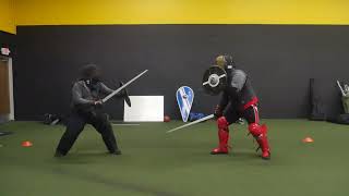 Highland Broadsword and Buckler Nate vs David Nov 2020 [upl. by Dayiz]