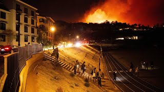 12112024 A Wildfire Races through Malibu [upl. by Zales403]