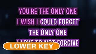 Broken Hearted Girl Karaoke Lower Key  Beyonce [upl. by Nauqed700]