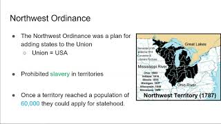 Northwest Ordinances APUSH Explained [upl. by Yadseut]