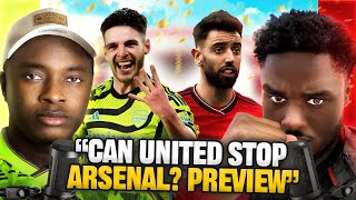 Manchester United vs Arsenal PREVIEW with UTDTrey  Can they stop Arsenal  Score Prediction [upl. by Rotow162]