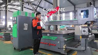 1530 C series CNC Router with axis of rotation，3D processing saves you worry and time [upl. by Oivatco]