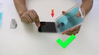 amFilm OneTouch Screen Protector Installation [upl. by Evannia]