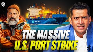 Port Workers Strike Threatens Entire US Economy How Will it Impact 2024 Election [upl. by Cowden473]