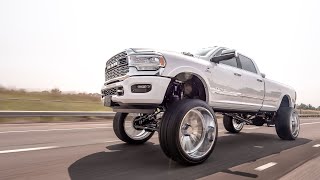 2021 RAM LIMITED BUILD  12” KELDERMAN LIFT AND 30” AMERICAN FORCE WHEELS [upl. by Ahsiuqel546]