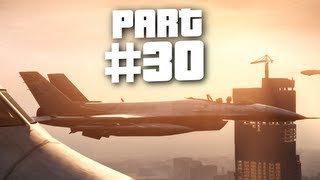 Grand Theft Auto 5 Gameplay Walkthrough Part 30  Fighter Jet Rage GTA 5 [upl. by Sucramed]