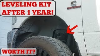 1 Year Update On Leveling Kit for 4th Gen Cummins [upl. by Haidej]