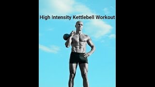 Kettlebell Full Body Extreme Interval Workout Routine 4 [upl. by Ieppet303]