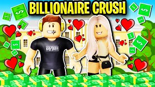 Billionaire Has A Crush On Me In Roblox Brookhaven 🤑💖 [upl. by Arrais]