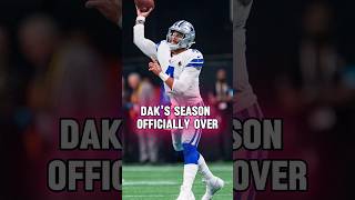 OFFICIAL Dak Prescotts Season Is Over Hell Undergo Surgery On Hamstring [upl. by Obala]