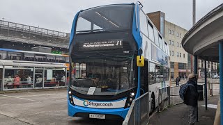 Stagecoach South East YX73 OVF 11652 Enviro400 MMC [upl. by Annabell]