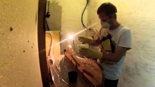 building a laminated recurve bow  bau eines laminierten bogens [upl. by Anegroeg]