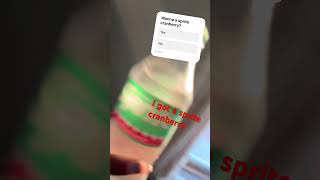 Sprite cranberry  Not sponsored ￼ [upl. by Hadwin]