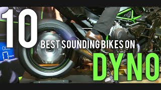 10 Best Sounding Bikes on Dyno Motorcycles [upl. by Leumhs]