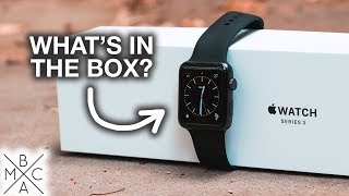 Apple Watch Series 3 UNBOXING amp QUICK SET UPCOMPARISON ⌚️ [upl. by Yrojram407]