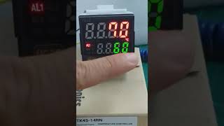 AUTONICS TK4S 14RN HEAT PID METHOD HIGH LIMIT ALARM [upl. by Bradski]