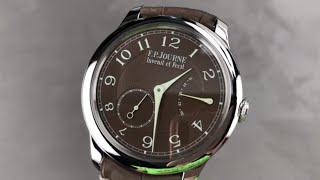 FP Journe Chronometre Souverain Havana Dial CS PT 40 HAVANA FP Journe Watch Review [upl. by Britney]