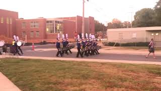 Mooresville NC Blue Devil Marching Band 2017 [upl. by Levins]