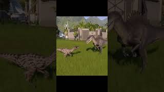 Velociraptor and Spinoraptor Animation [upl. by Aicenek]