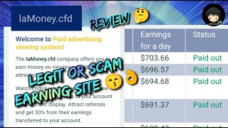 LaMoney cfd Review  Legit or Scam Earning Site [upl. by Dinnage]