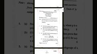 Abstract algebra msc 1st sem igu [upl. by Zenda]