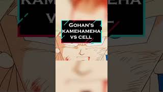 Gohans final Kamehameha vs Cell Dragon Ball Z [upl. by Jestude]