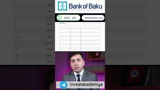 Bank of Baku da depozit şərtləri [upl. by Nosniv]