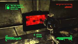 Fallout New Vegas  Vault 34 Armory Walkthrough [upl. by Ogir]