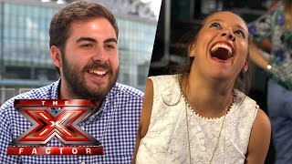 The X Factor Backstage with TalkTalk TV Ep 9 Ft Kerrianne Covell amp Andrea Faustini [upl. by Trilley37]