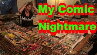 Storage Wars My Comic Book DREAM  NIGHTMARE Too Many Books Marvel DC [upl. by Jenks]