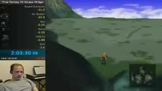 Final Fantasy VII Speedrun  Midgar Zolom Skip Comparison [upl. by Stryker]