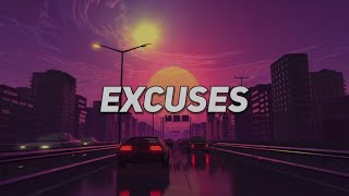 Excuses  AP Dhillon Gurinder Gill amp Intense Music Lyric Video by RMN NATÎ0N [upl. by Nilecoj]