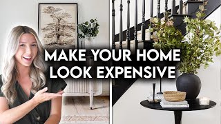 10 WAYS TO MAKE YOUR HOME LOOK EXPENSIVE  DESIGN HACKS [upl. by Web]