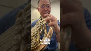 Holton 281 Horn  major repairs [upl. by Navinod]