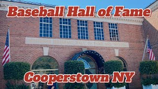 Baseball Hall of Fame Cooperstown New York Tour [upl. by Parsons]