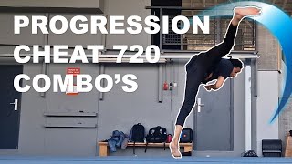 Cheat 720 Progression and Combos  Tricking [upl. by Dene]