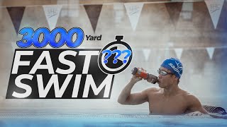 Breaking the 3000 Swim National Record Masters Swimming [upl. by Burlie]