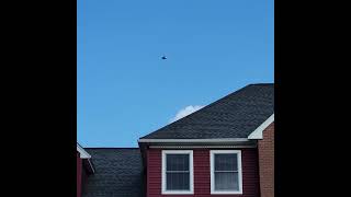 Military fly over of my house on Marathon Monday 4152024 Turn It UP [upl. by Yekcir]