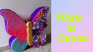 ¿Como Realizar Una Piñata De Mariposa De Encanto [upl. by Roy]